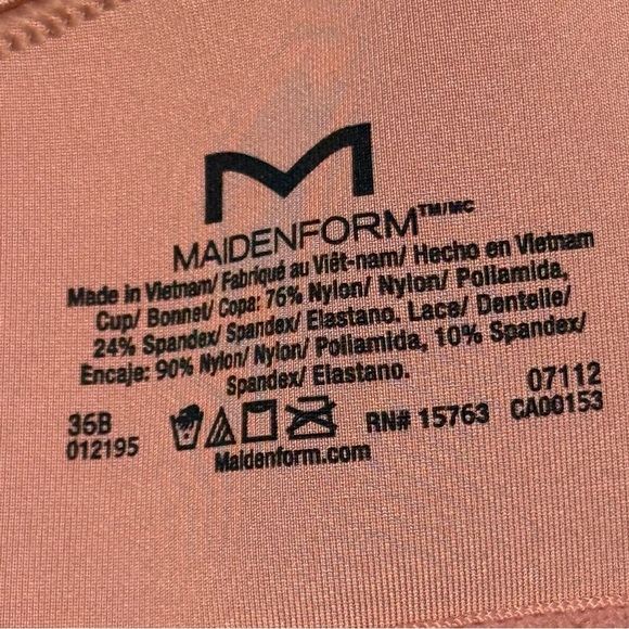 Maidenform Green and mauve racerback smartzone cups front clasp Bra Duo - Picture 3 of 10